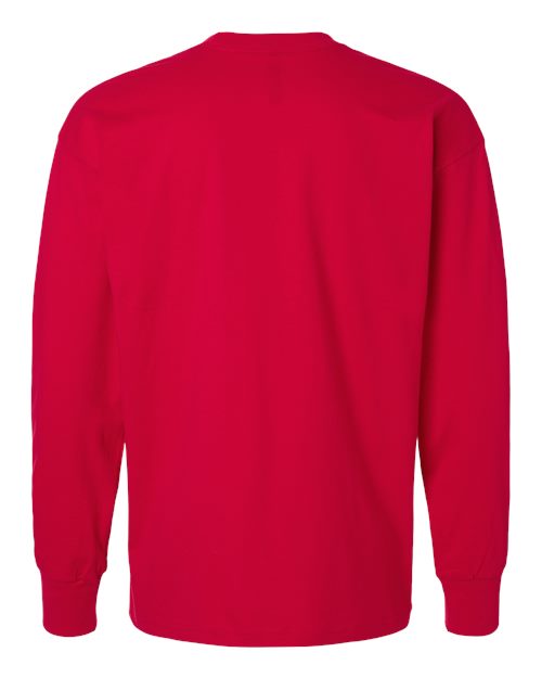 Red — back