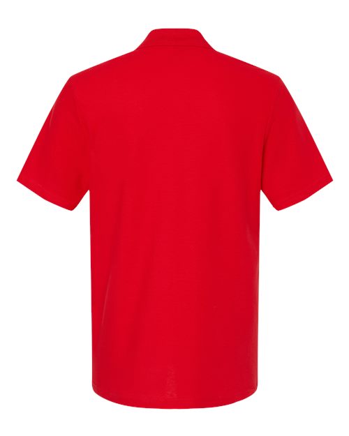 Red — back