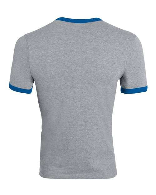 Athletic Heather/ Royal — back