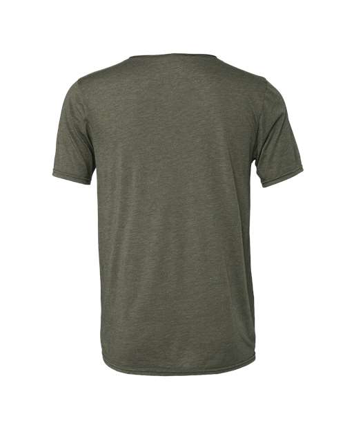 Military Green Triblend — back