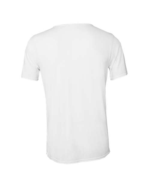 Solid White Triblend — back