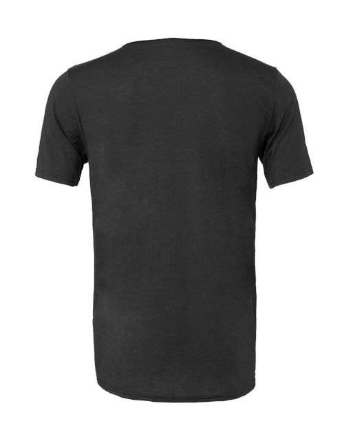 Solid Dark Grey Triblend — back