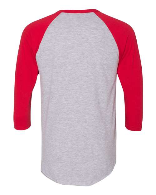Heather Grey/ Red — back