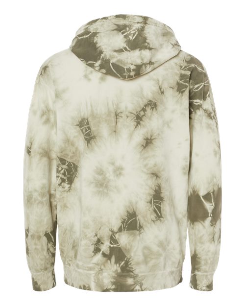 Tie Dye Olive — back