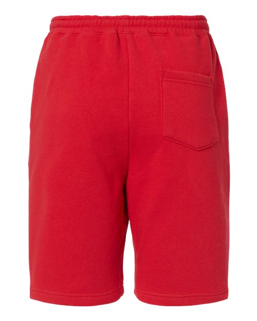 Red — back