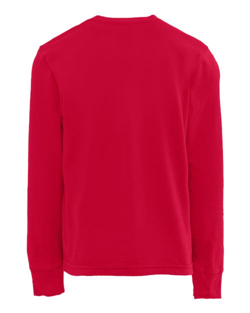 Red — back