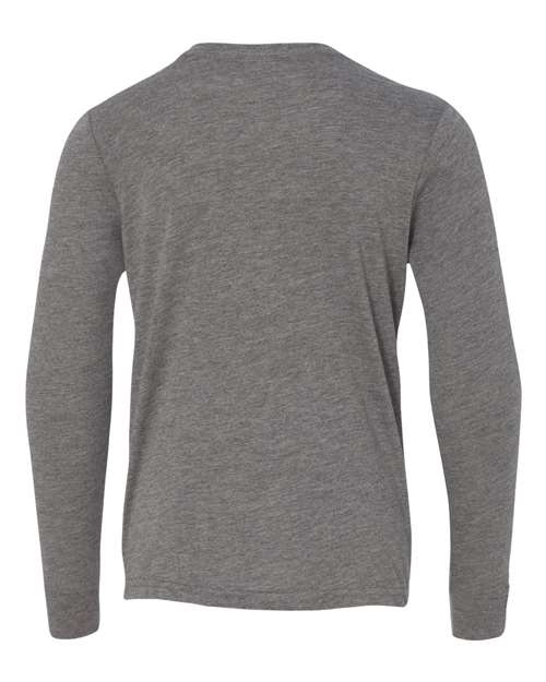 Grey Triblend — back