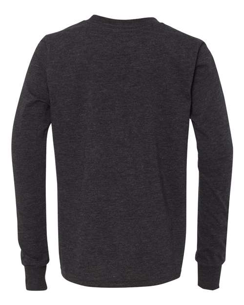 Charcoal Black Triblend — back