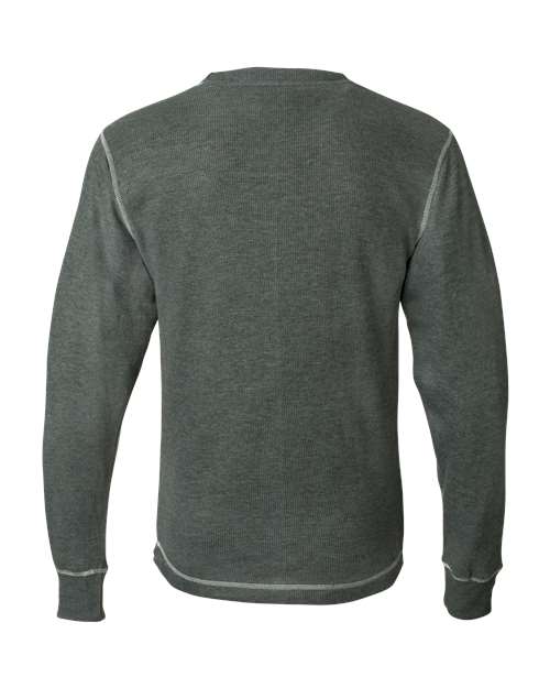 Charcoal Heather/ Vintage White — back