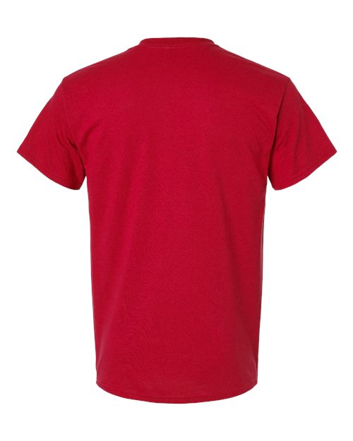 Red — back