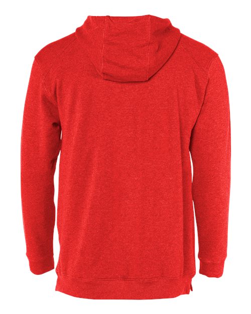 Red — back