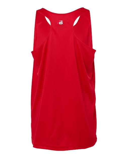 Red — back