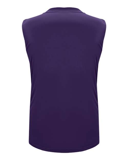 Purple/ White — back