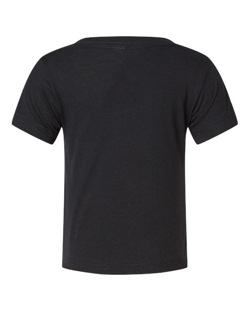 Solid Black Triblend — back