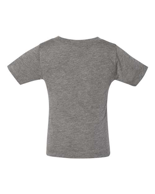 Grey Triblend — back