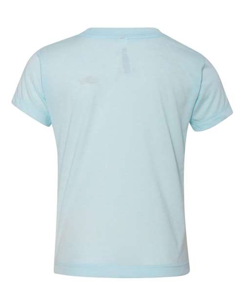 Ice Blue Triblend — back
