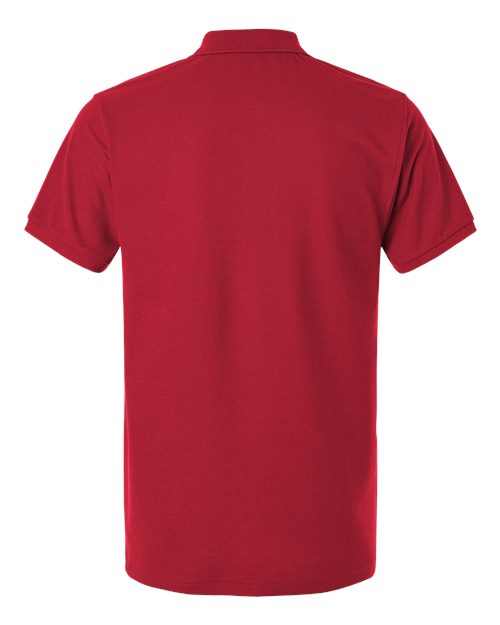 Red — back