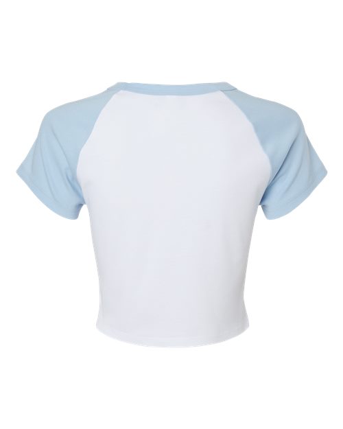 White/ Baby Blue — back