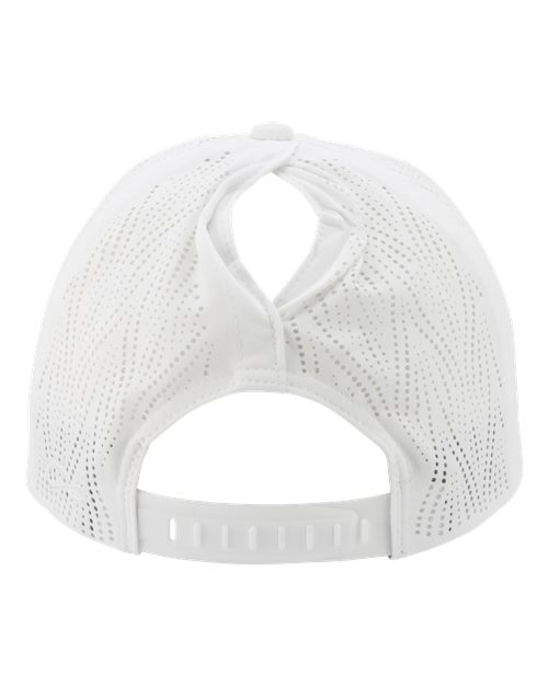 White/ Floral — back