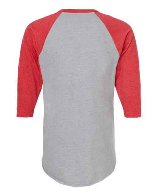 Heather Grey/ Heather Red — back