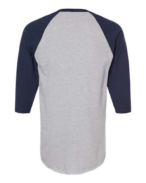 Heather Grey/ Navy — back