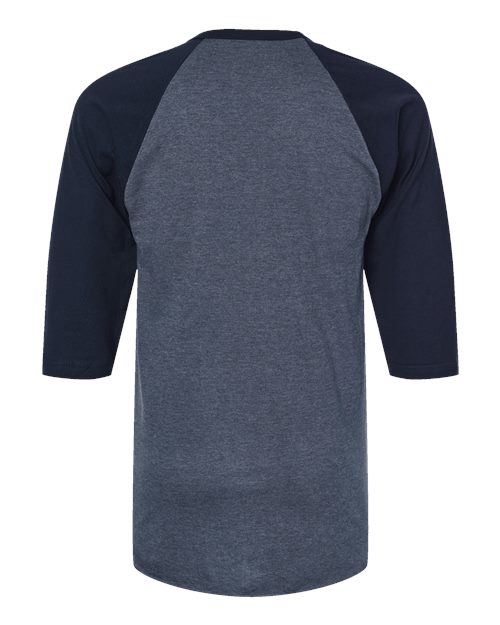 Heather Denim/ Navy — back