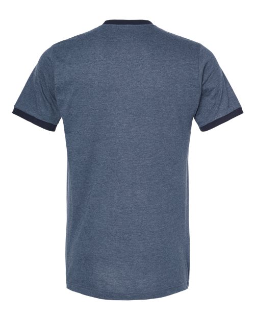Heather Denim/ Navy — back