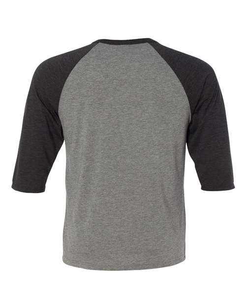 Grey/ Charcoal Black Triblend — back