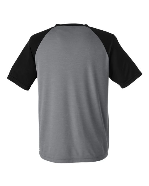 Dark Grey Heather/ Black — back