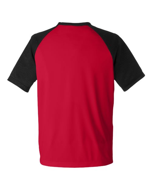 Sport Red/ Black Heather — back