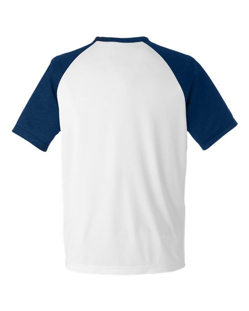 White/ Sport Dark Navy Heather — back