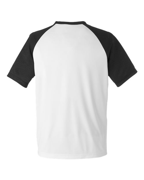 White/ Black Heather — back