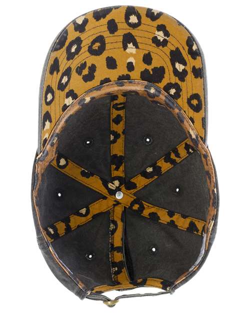 Black/ Leopard — side