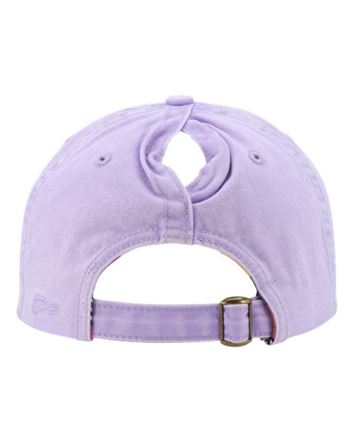 Lavender/ Stripes — back