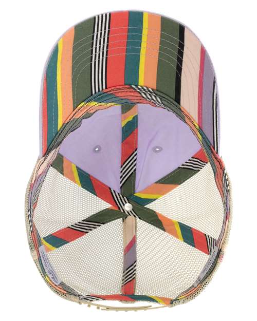Lavender/ Stripes — side