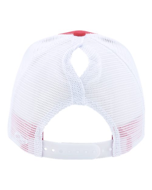 Coral/ White — back