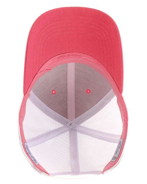Coral/ White — side