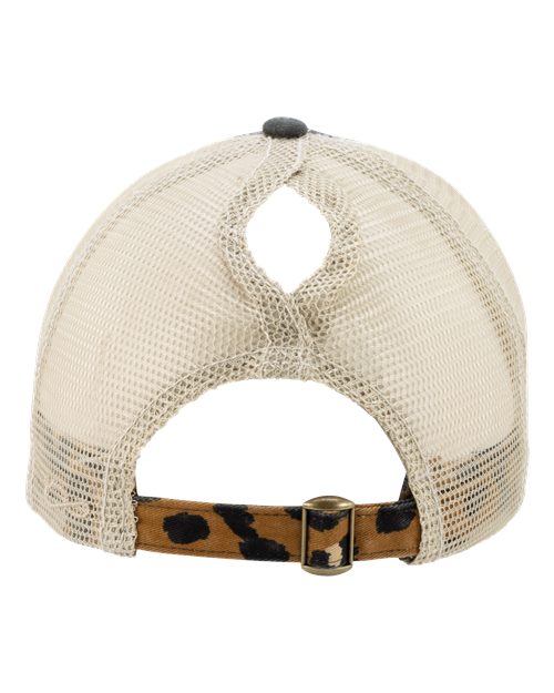 Black/ Leopard/ Khaki — back
