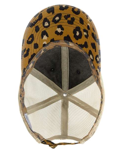 Black/ Leopard/ Khaki — side