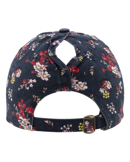 Dark Navy/ Floral — back