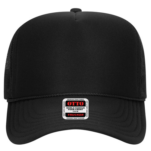 OTTO CAP® 5 Panel High Crown Foam Mesh Back Trucker Hat